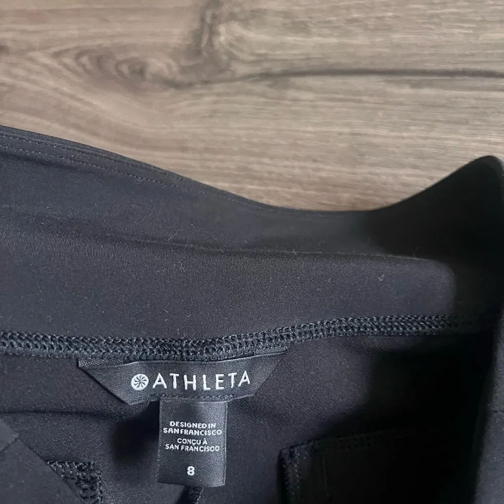 ATHLETA Brooklyn Mid Rise Ankle Pant size 8